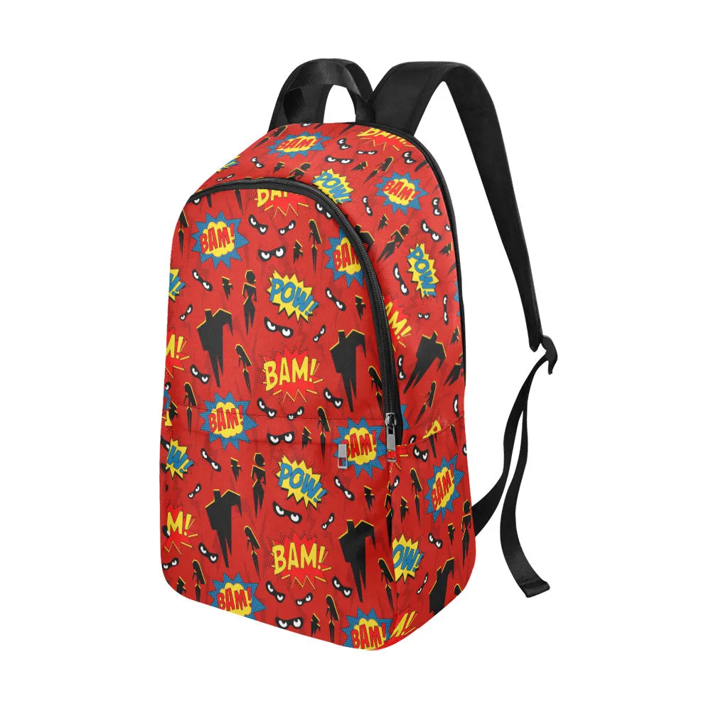 Super Heroes Fabric Backpack