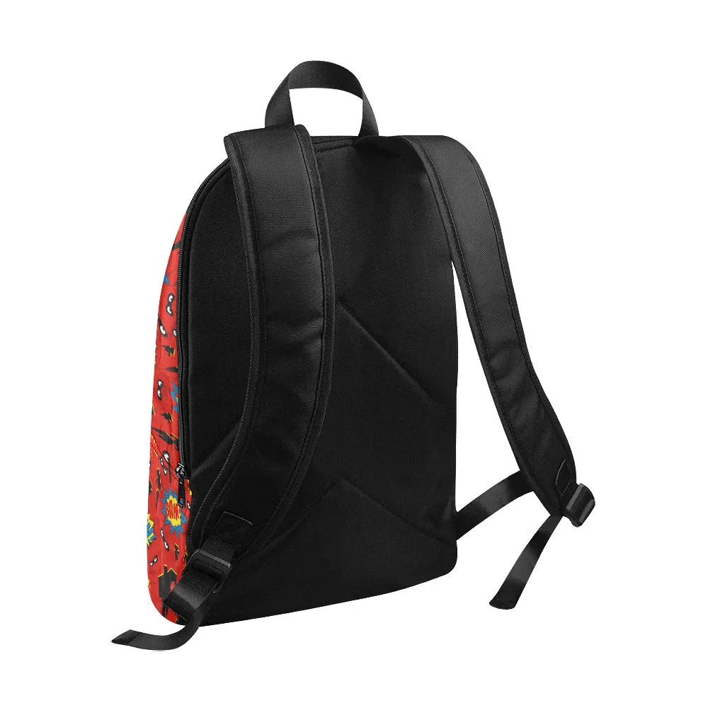 Super Heroes Fabric Backpack