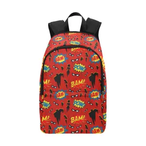 Super Heroes Fabric Backpack