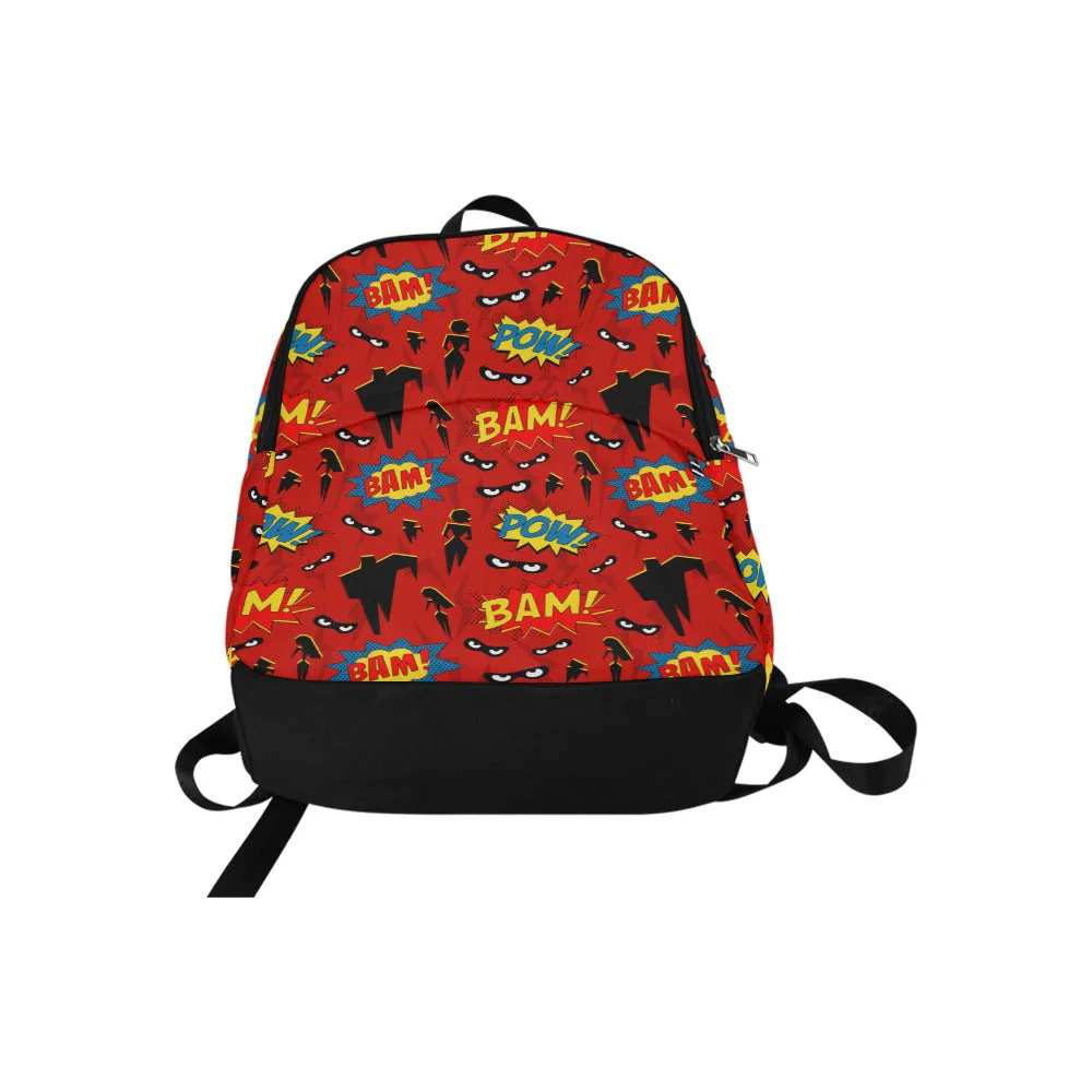 Super Heroes Fabric Backpack