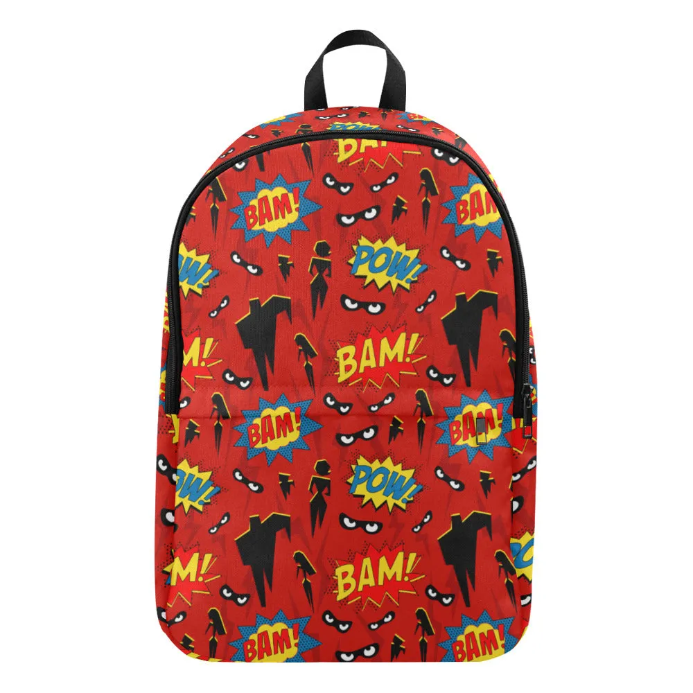 Super Heroes Fabric Backpack