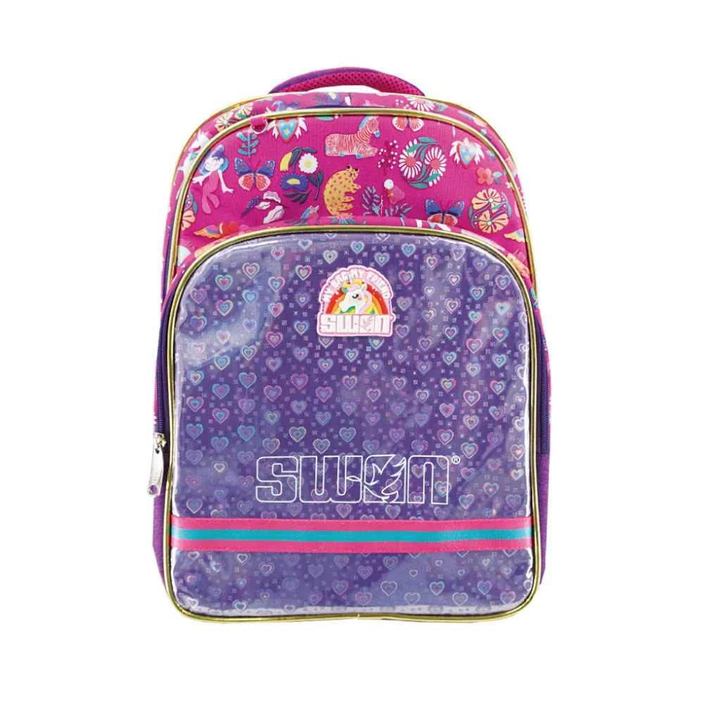 Swan Smile Pop Up School Bag (XXL)