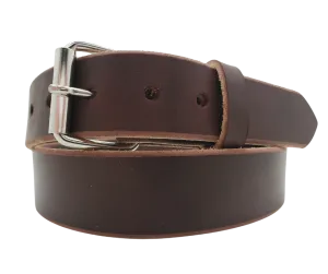 The "Yuma" 1 1/2" Heavy Bridle Leather Belt  (BLEMISHED)