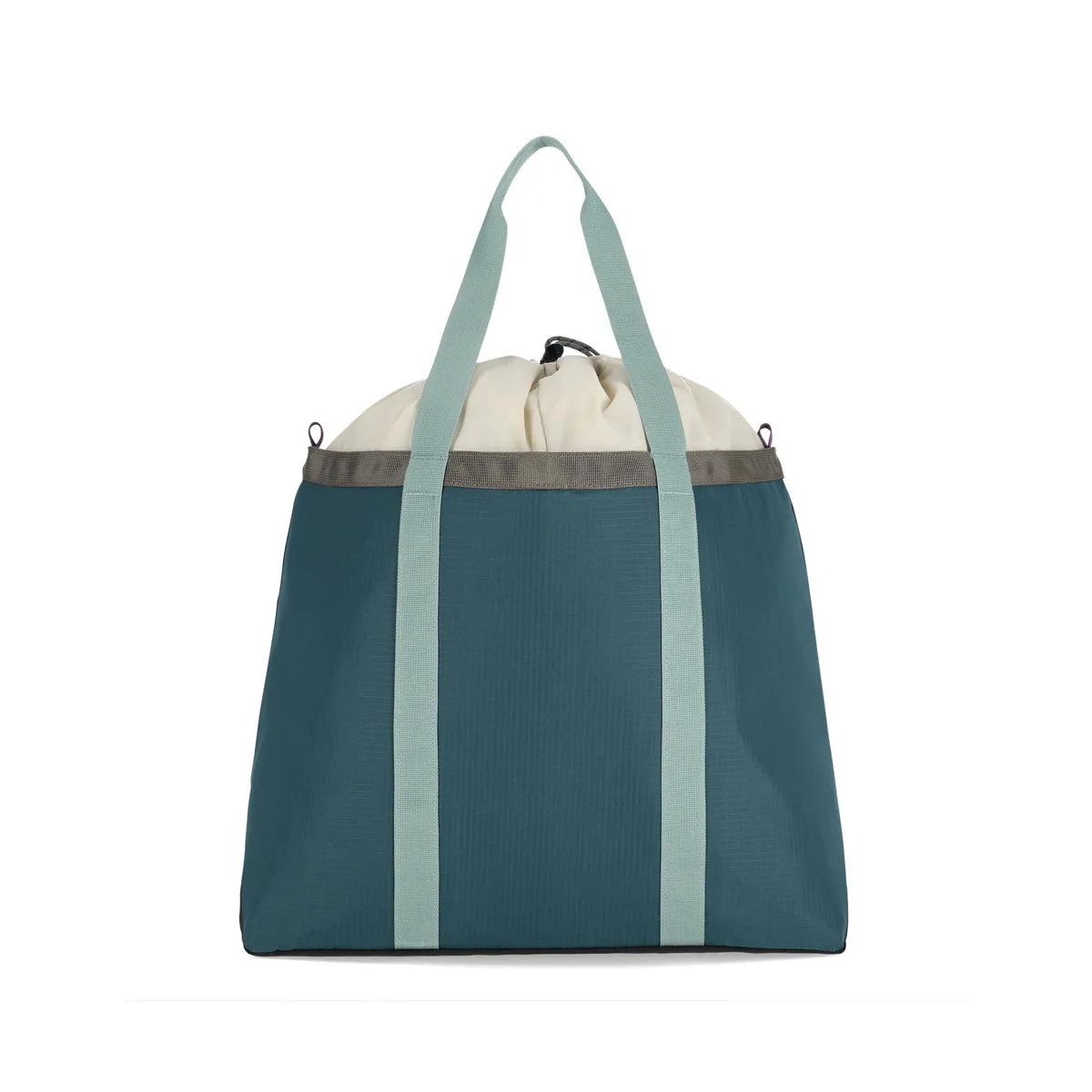 Topo Designs : Mountain Utility Tote : Pond Blue/Spice