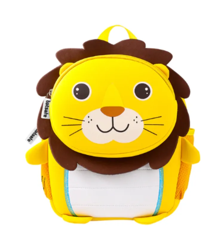 Totsafe 3D Neoprene Animal Backpack: Leo Lion