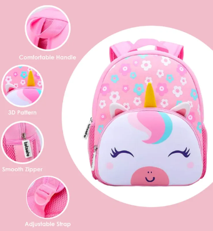 Totsafe 3D Neoprene Animal Backpack: Umi Unicorn