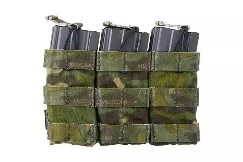 Triple Open Top Pouch for M4/M16 Magazines - Multicam Tropic