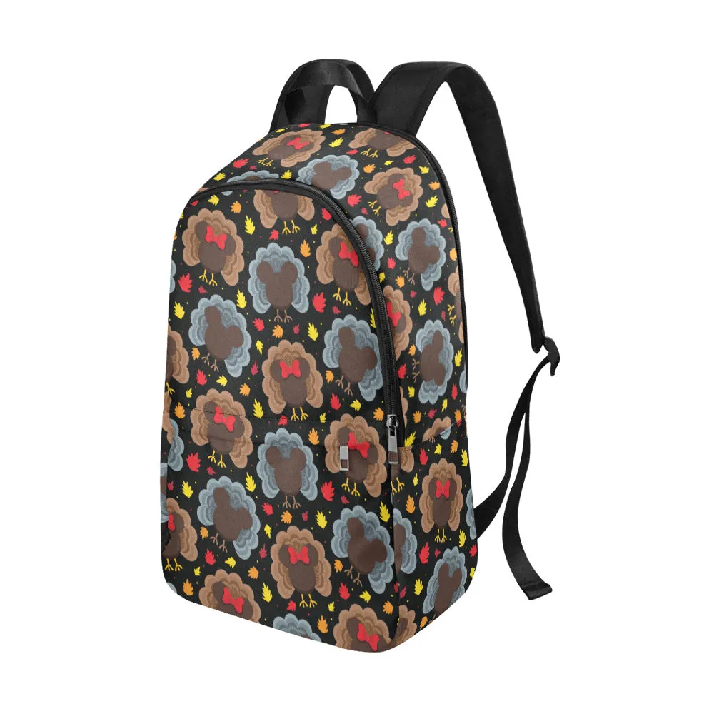 Turkeys Fabric Backpack