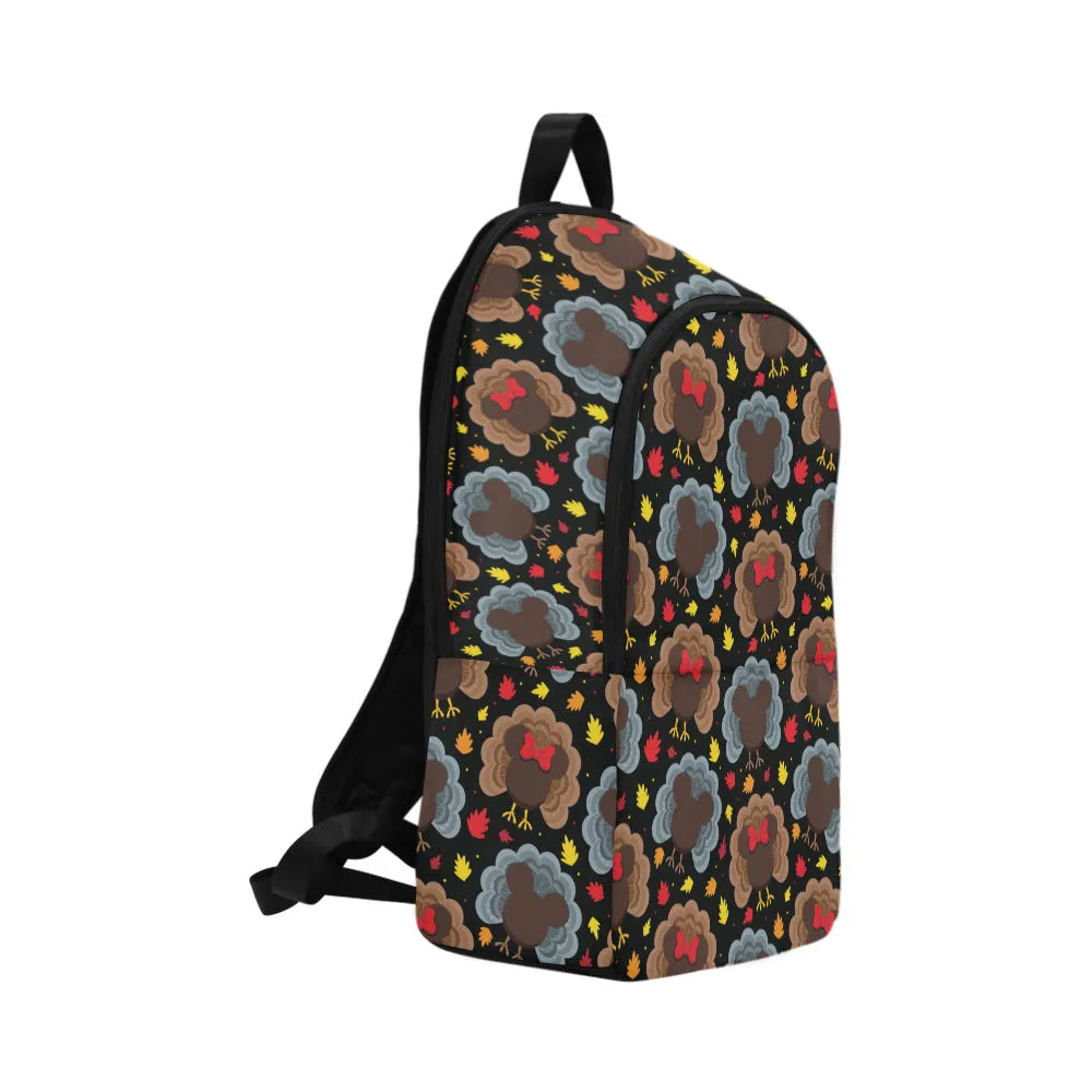 Turkeys Fabric Backpack