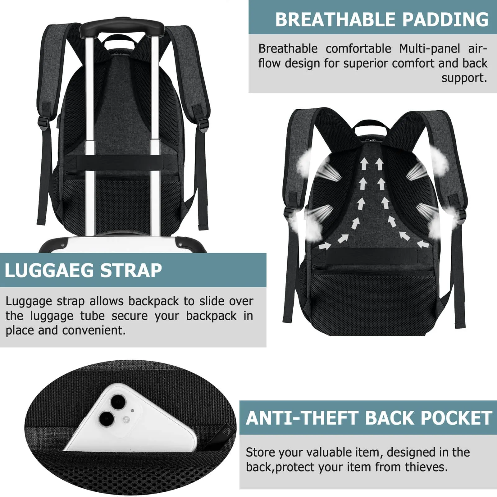 Ultimate Utility: Durable Water-Resistant Backpack