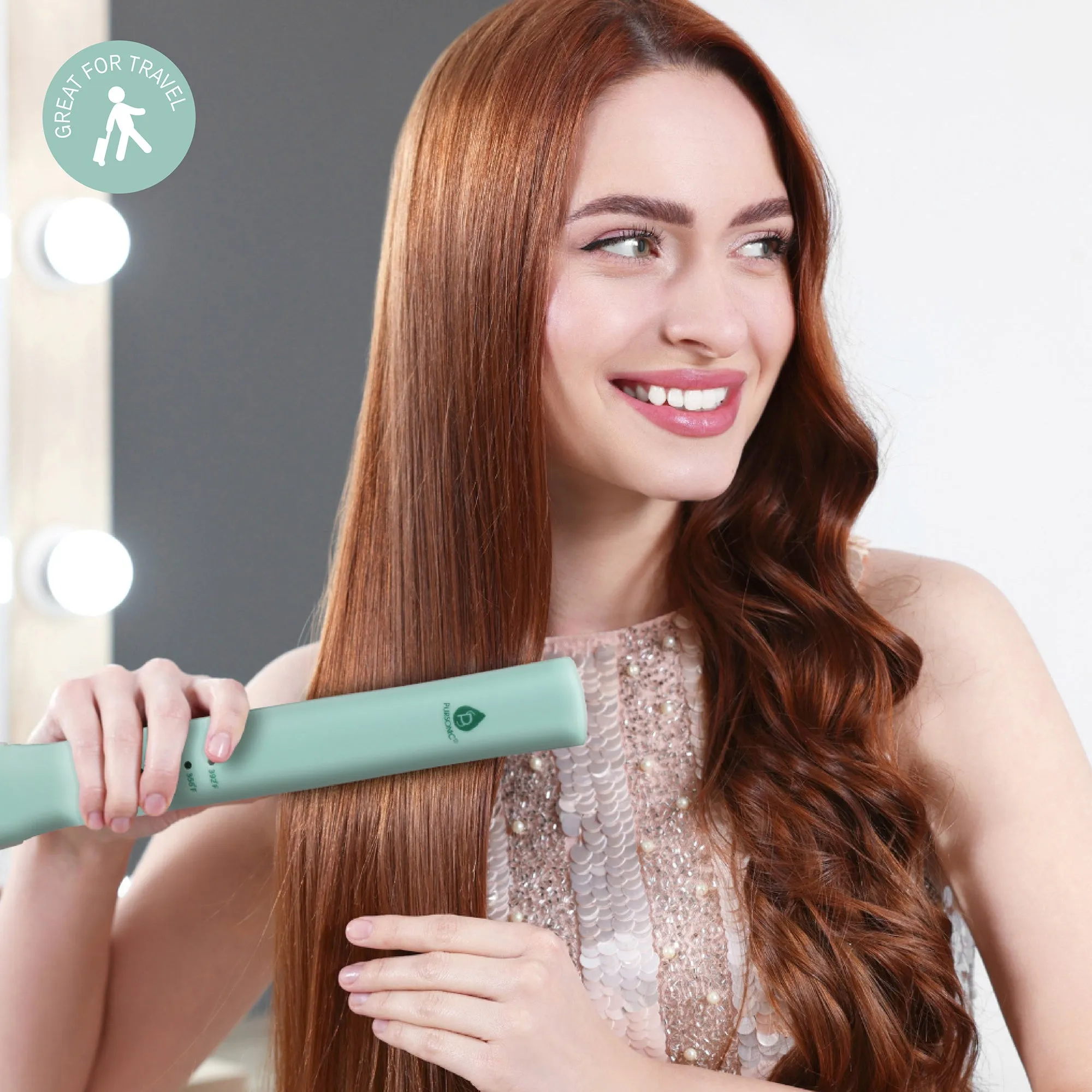 USB Rechargeable Cordless Hair Straightener