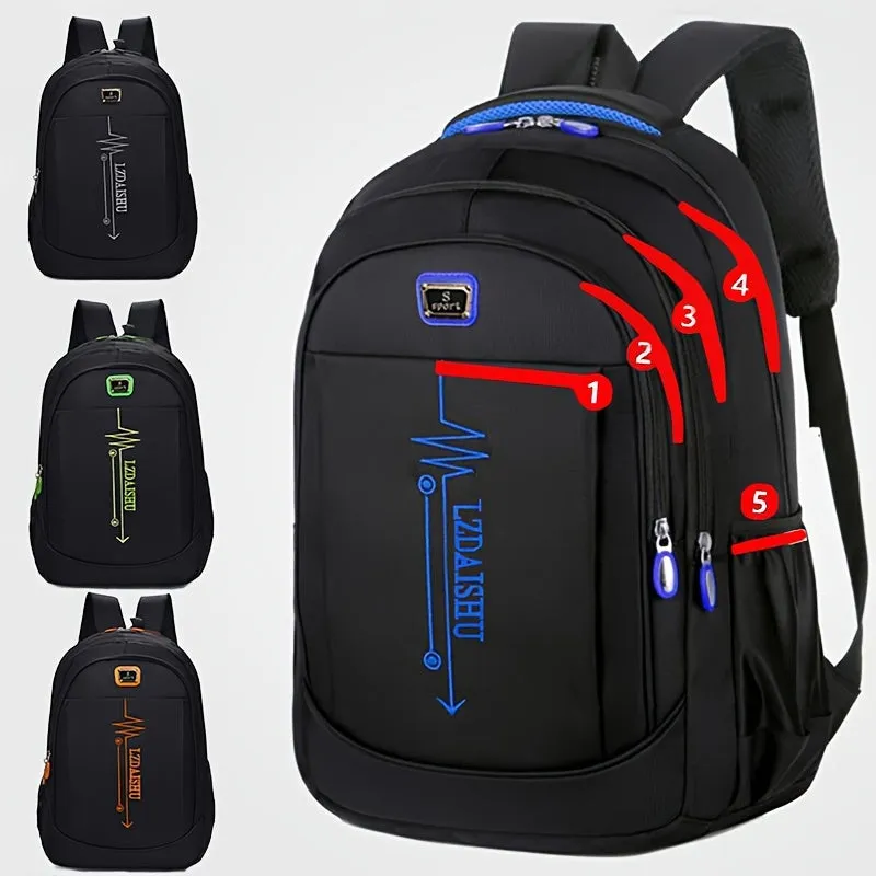 Versatile Mens Business Backpack For Travel School  Leisure