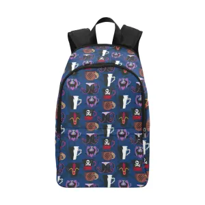 Villains Cups Fabric Backpack