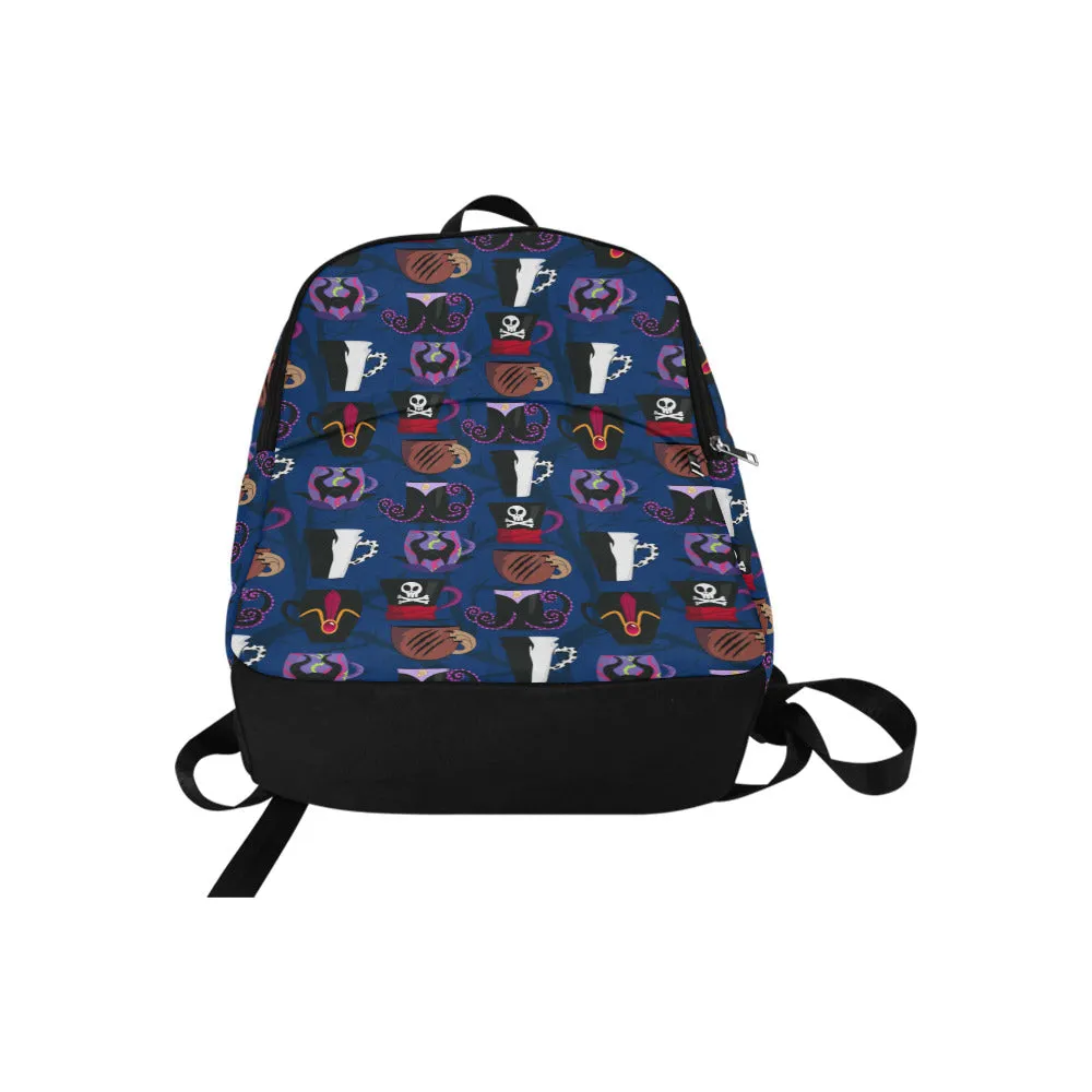 Villains Cups Fabric Backpack