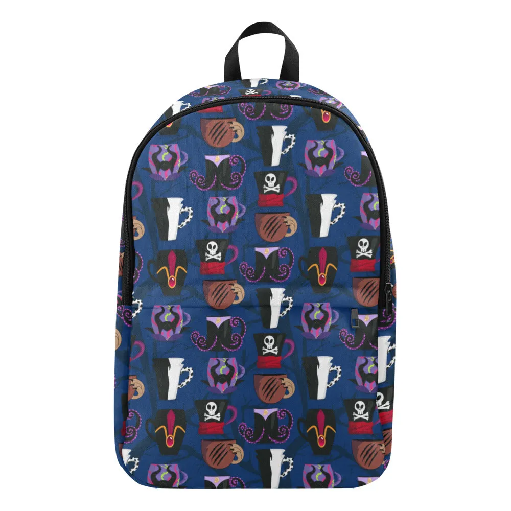 Villains Cups Fabric Backpack