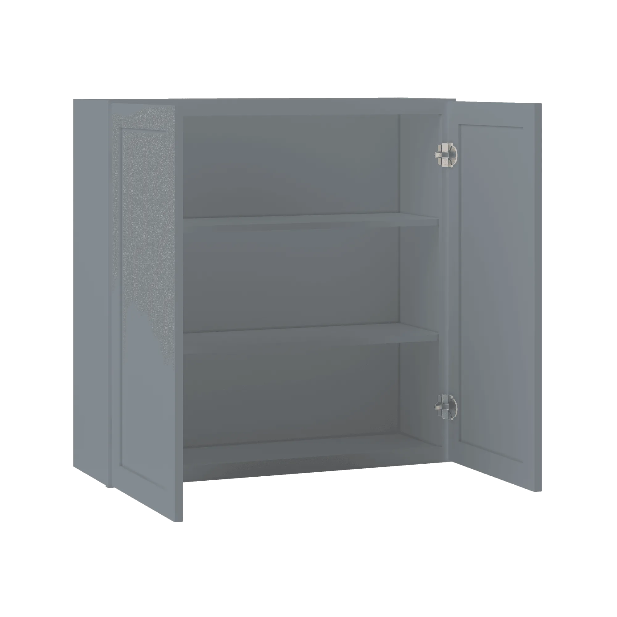 Wall Kitchen Cabinet W3636 Colonial Gray LessCare 36 in. width 36 in. height 12 in. depth