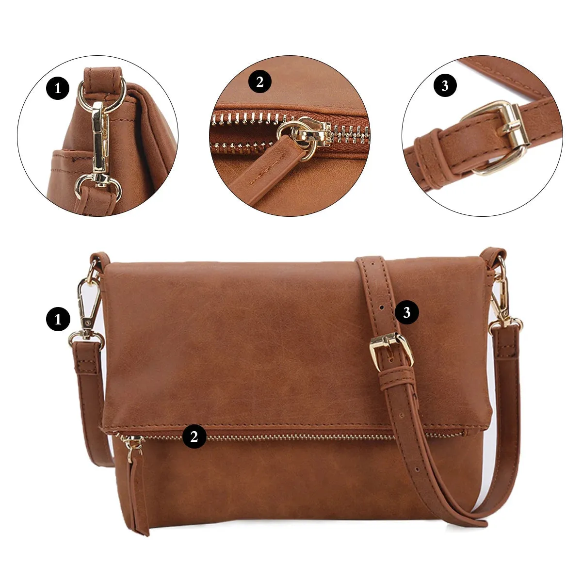 Women's minimalist shoulder bag - style and convenience for modern women