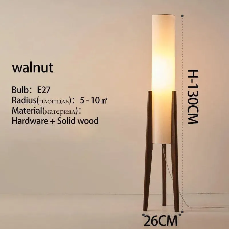 Wooden Twist Illuminate Modernize Decorative Lamp with Wooden Stand and Soft Fabric Shade