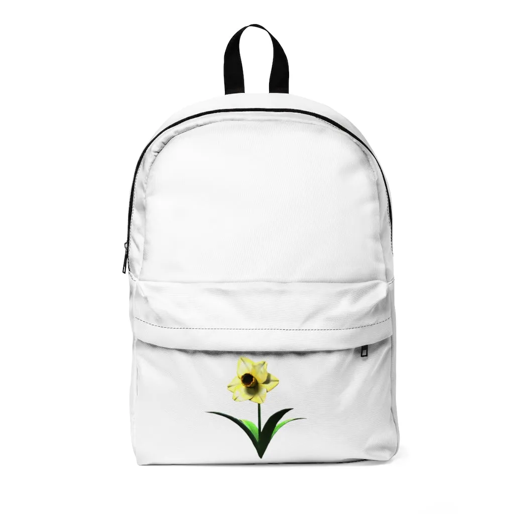 Yellow Flower Unisex Classic Backpack